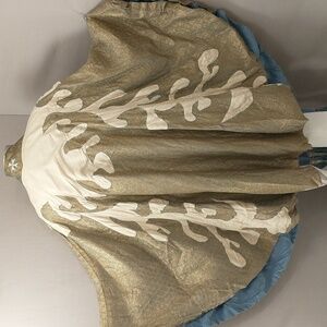 Vintage Ecclesiastical Vestment Chausable & Stole Liturgical Cape Robe Set Gold+